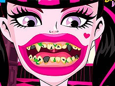 Игра Монстр Хай: Плохие зубы Дракулауры