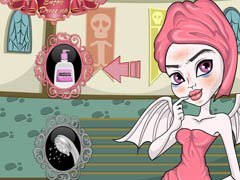Игра Монстр Хай: Рошель делает макияж
